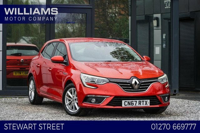 Renault Megane 2017 1.2 Tce Dynamique Nav Hatchback Ma Red