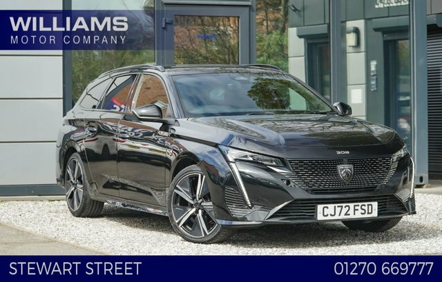 Peugeot 308 SW 2023 1.2 Puretech Gt Estate Eat Euro 6 Black