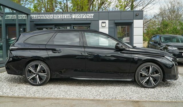Peugeot 308 SW 2023 1.2 Puretech Gt Estate Eat Euro 6 CJ72FSD Black #6