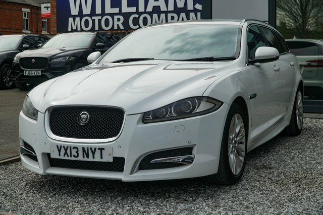 Jaguar XF 2013 2.2D Sport Sportbrake Euro 5 YX13NYT White #3