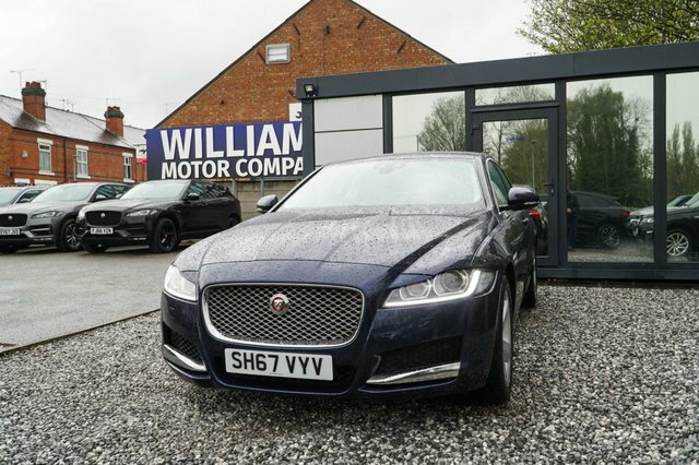 Jaguar XF 2017 2.0D Portfolio Saloon Euro 6 SH67VYV Blue #5