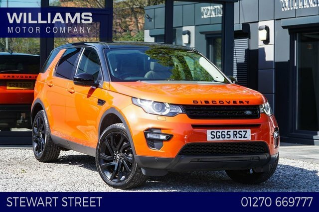 Land Rover Discovery Sport 2015 2.0 Td4 Hse Black Suv 4Wd Eur Orange