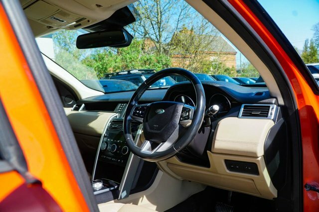 Land Rover Discovery Sport 2015 2.0 Td4 Hse Black Suv 4Wd Eur Orange #2