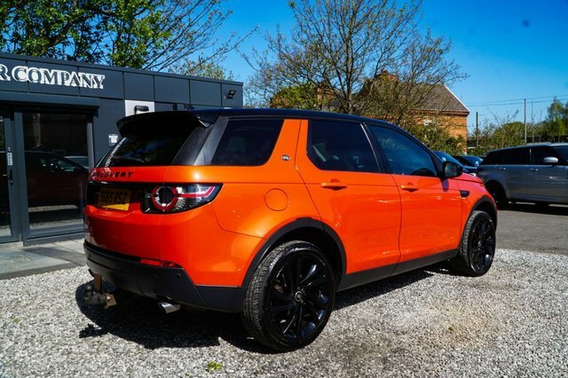 Land Rover Discovery Sport 2015 2.0 Td4 Hse Black Suv 4Wd Eur Orange #5