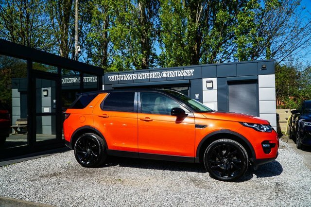 Land Rover Discovery Sport 2015 2.0 Td4 Hse Black Suv 4Wd Eur Orange #3