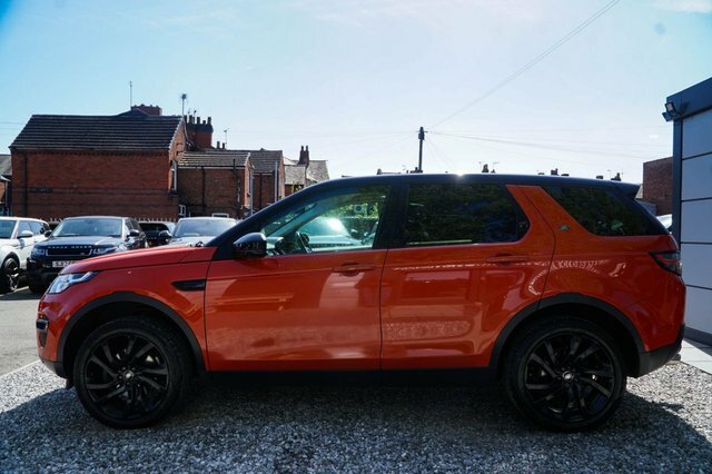 Land Rover Discovery Sport 2015 2.0 Td4 Hse Black Suv 4Wd Eur Orange #6