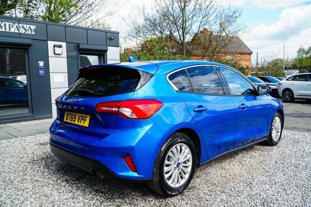Ford Focus 2019 1.5 Ecoblue Titanium Hatchback Man BT69VPF Blue #6