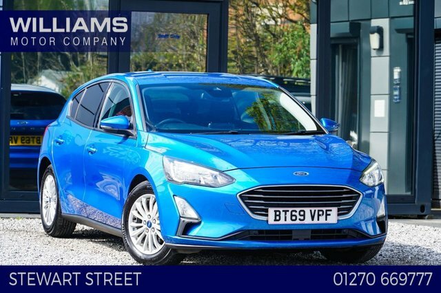 Ford Focus 2019 1.5 Ecoblue Titanium Hatchback Man Blue