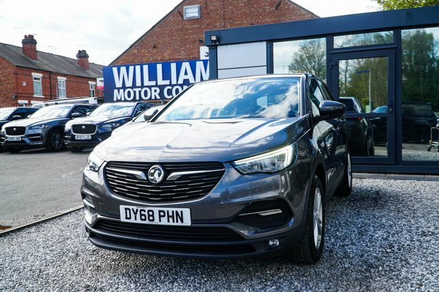 Vauxhall Grandland X 2018 1.6 Turbo D Blueinjection Se Suv M DY68PHN Grey #5
