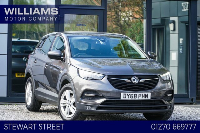 Vauxhall Grandland X 2018 1.6 Turbo D Blueinjection Se Suv M Grey