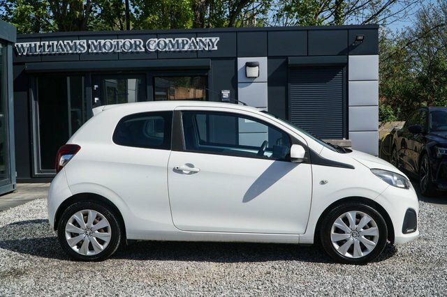 Peugeot 108 2016 1.0 Active Hatchback Euro 6 KM16VDC White #3