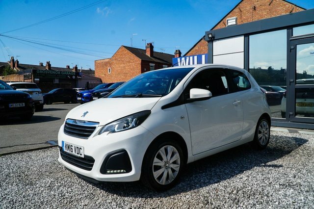 Peugeot 108 2016 1.0 Active Hatchback Euro 6 KM16VDC White #5