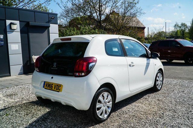 Peugeot 108 2016 1.0 Active Hatchback Euro 6 KM16VDC White #6