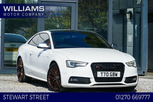 Audi S5 2012 3.0 Tfsi V6 Black Edition Coupe S White