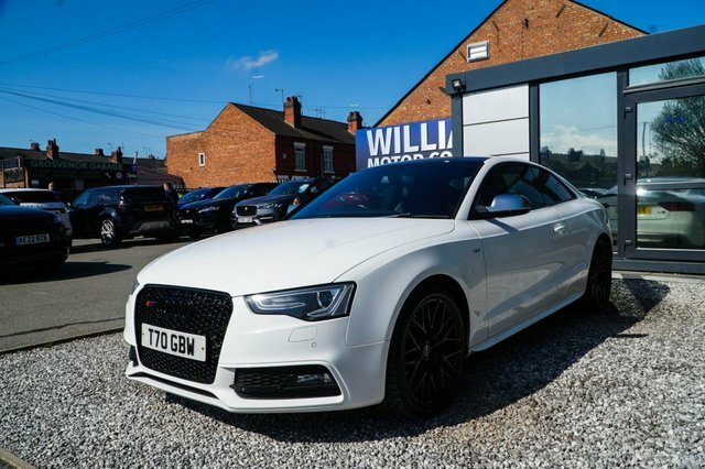 Audi S5 2012 3.0 Tfsi V6 Black Edition Coupe S T70GBW White #5