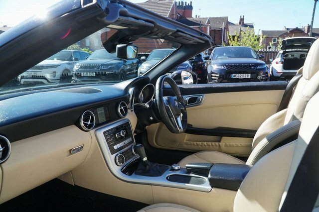 Mercedes-Benz SLK 2013 2.1 Slk250 Cdi Amg Sport Convertible Dies YT63HBN Black #3