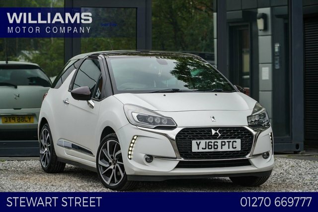 DS DS 3 2017 1.2 Puretech Givenchy Le Makeup Hatchback White