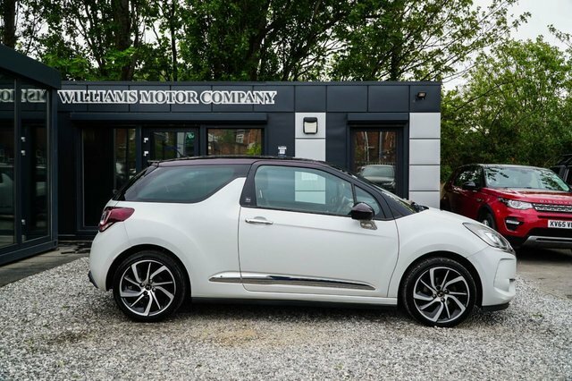 DS DS 3 2017 1.2 Puretech Givenchy Le Makeup Hatchback YJ66PTC White #3