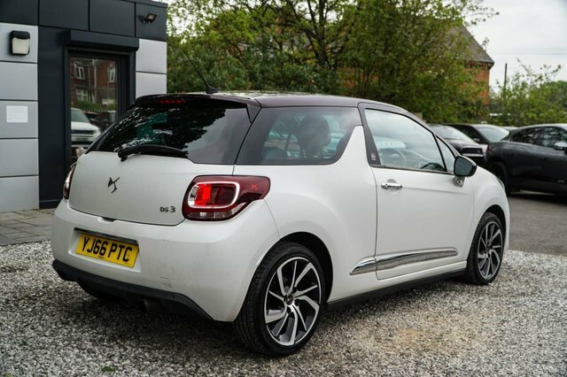 DS DS 3 2017 1.2 Puretech Givenchy Le Makeup Hatchback YJ66PTC White #6