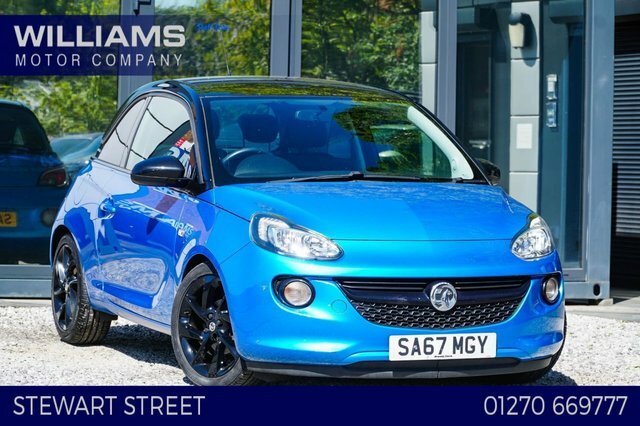 Vauxhall Adam 2017 1.2I Ecoflex Energised Hatchback M Blue