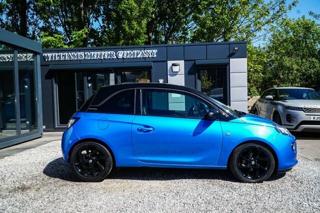 Vauxhall Adam 2017 1.2I Ecoflex Energised Hatchback M SA67MGY Blue #3