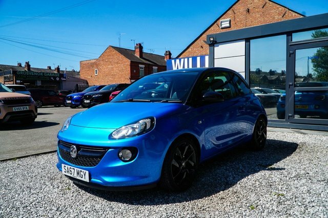 Vauxhall Adam 2017 1.2I Ecoflex Energised Hatchback M SA67MGY Blue #4