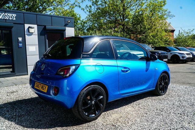 Vauxhall Adam 2017 1.2I Ecoflex Energised Hatchback M SA67MGY Blue #5