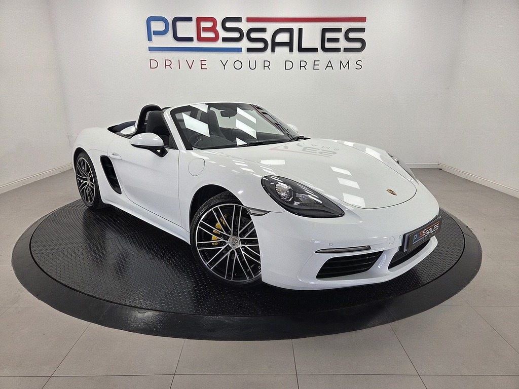 Porsche 718 Boxster 2.0T Convertible Pdk Euro 6 Ss 300 White