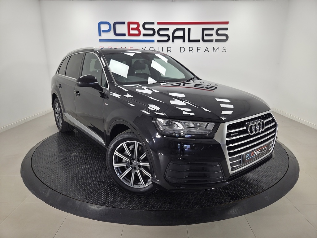 Audi Q7 Tdi V6 S Line Suv 3.0 Black