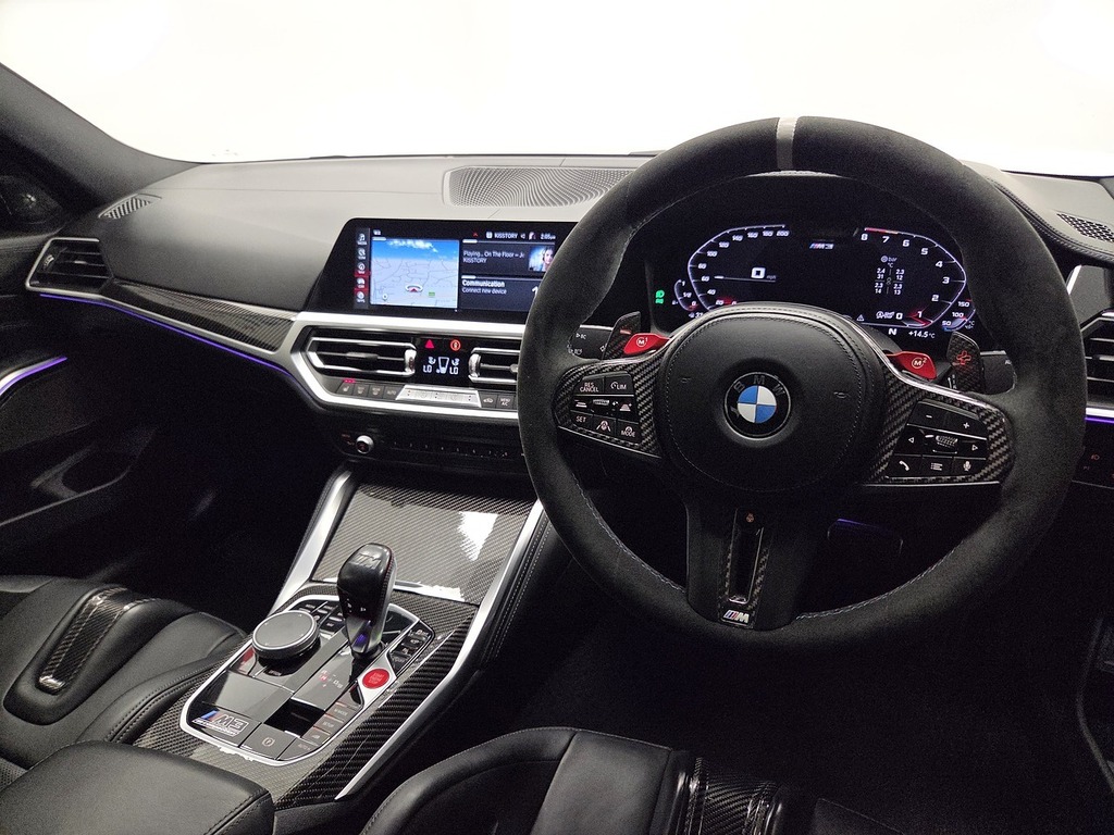 BMW M3 3.0 Biturbo Competition Saloon Steptron C11DAH Grey #6