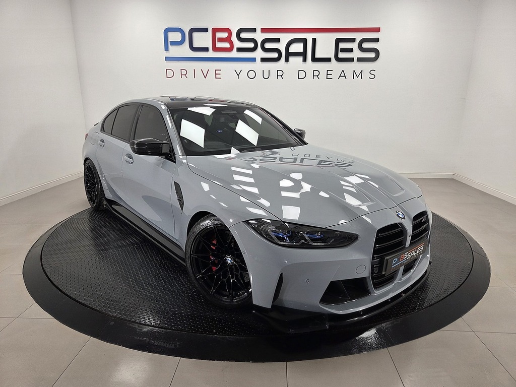 BMW M3 3.0 Biturbo Competition Saloon Steptron Grey