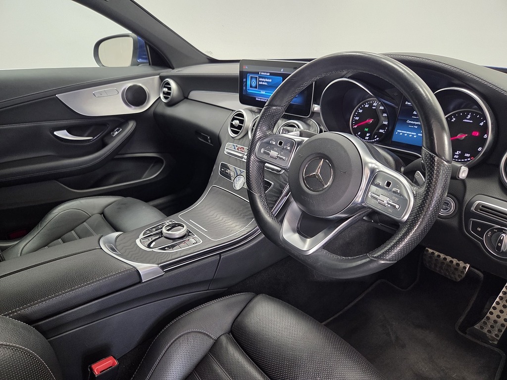 Mercedes-Benz C Class 2.0 C220d Amg Line Edition Coupe G-tron KN21UZP Blue #4