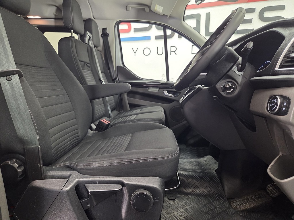 Ford Transit Custom 2.0 300 Ecoblue Limited Crew Van Double Cab Di SK72VPO White #3