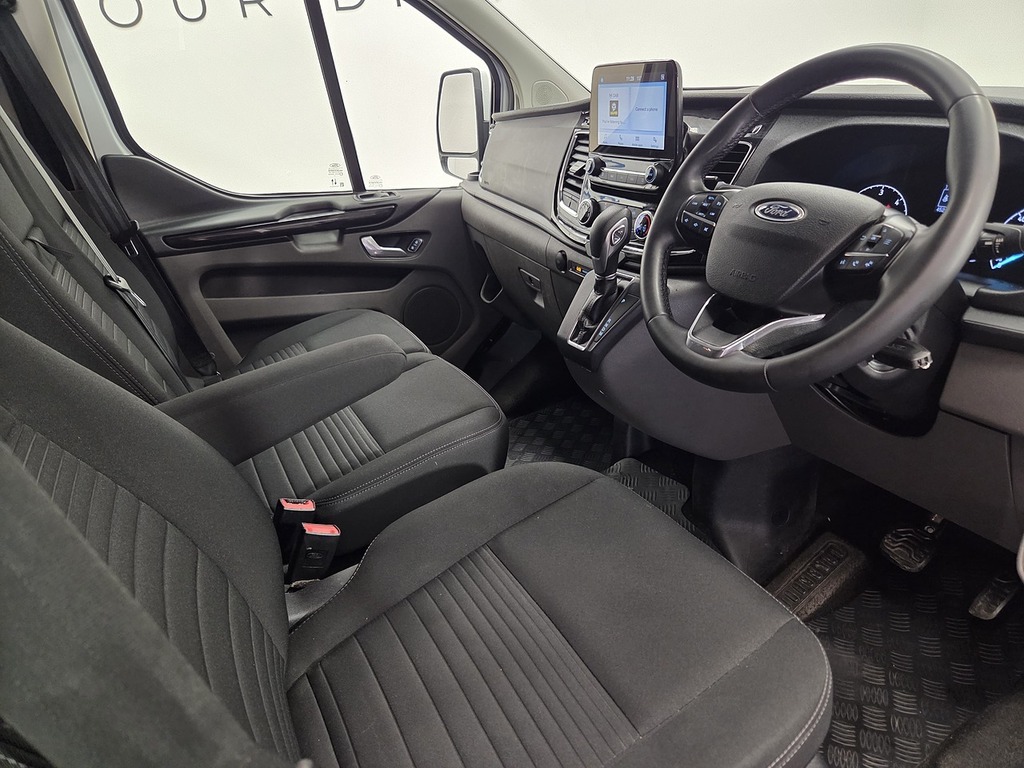 Ford Transit Custom 2.0 300 Ecoblue Limited Crew Van Double Cab Di SK72VPO White #5