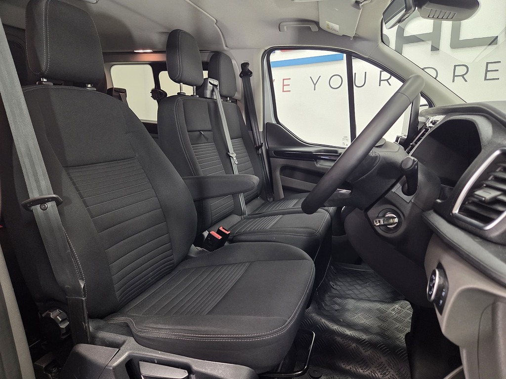 Ford Transit Custom 2.0 300 Ecoblue Limited Crew Van Double Cab Di SK72VPO White #2