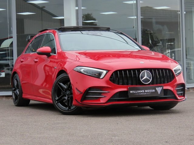 Mercedes-Benz A Class 2019 2.0 A35 Amg Premium Plus Hatchback Petr WA69UXC Red #3
