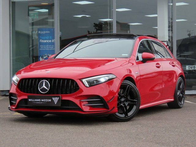 Mercedes-Benz A Class 2019 2.0 A35 Amg Premium Plus Hatchback Petr Red