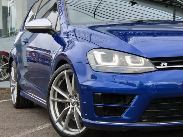 Volkswagen Golf 2015 2.0 Tsi Bluemotion Tech R Hatchback Petro NV15GXP Blue #4