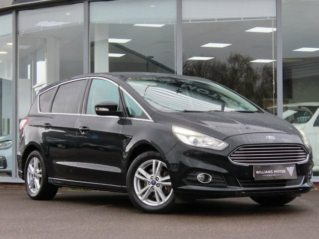 Ford S-Max 2016 2.0 Tdci Titanium Mpv Euro GP16AEA Black #2