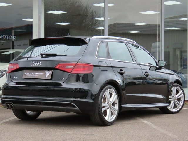 Audi A3 2018 1.6 Tdi 30 Sport Sportback S Troni FG68DMY Black #6