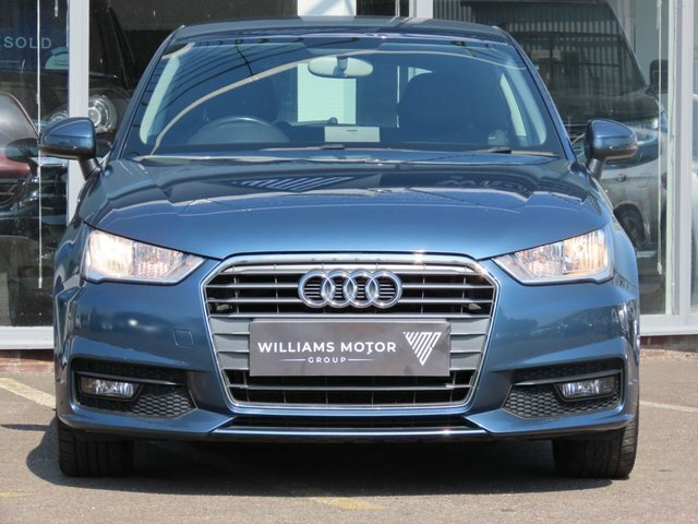 Audi A1 2016 1.0 Tfsi Sport Hatchback Eu PY16OUP Blue #2