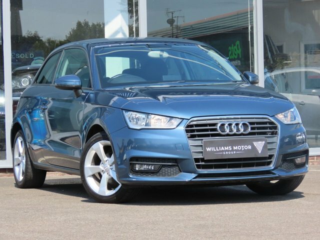 Audi A1 2016 1.0 Tfsi Sport Hatchback Eu PY16OUP Blue #3
