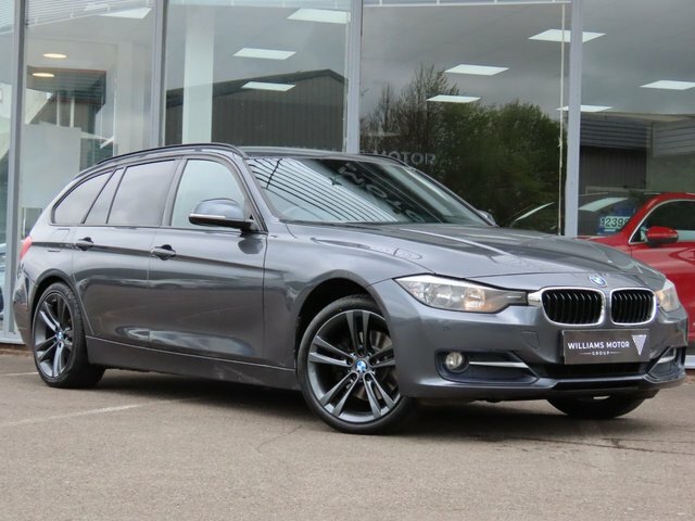 BMW 3 Series 2014 2.0 320D Sport Touring Euro 5 YG64BUO Grey #2