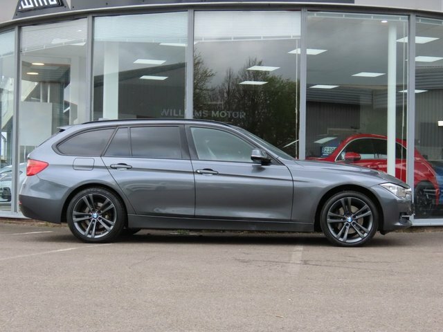 BMW 3 Series 2014 2.0 320D Sport Touring Euro 5 YG64BUO Grey #6