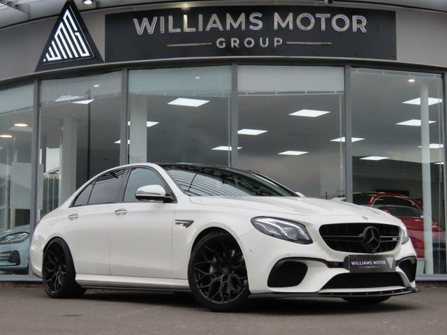Mercedes-Benz E Class 2018 4.0 E63 V8 Biturbo Amg Saloon Spds White