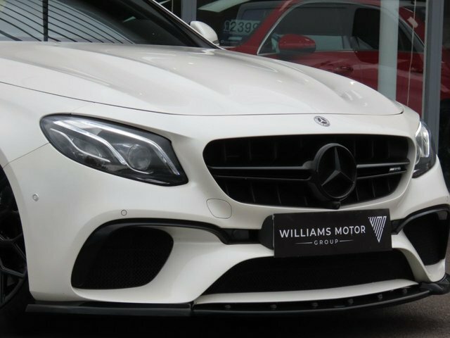 Mercedes-Benz E Class 2018 4.0 E63 V8 Biturbo Amg Saloon Spds M44XTX White #3