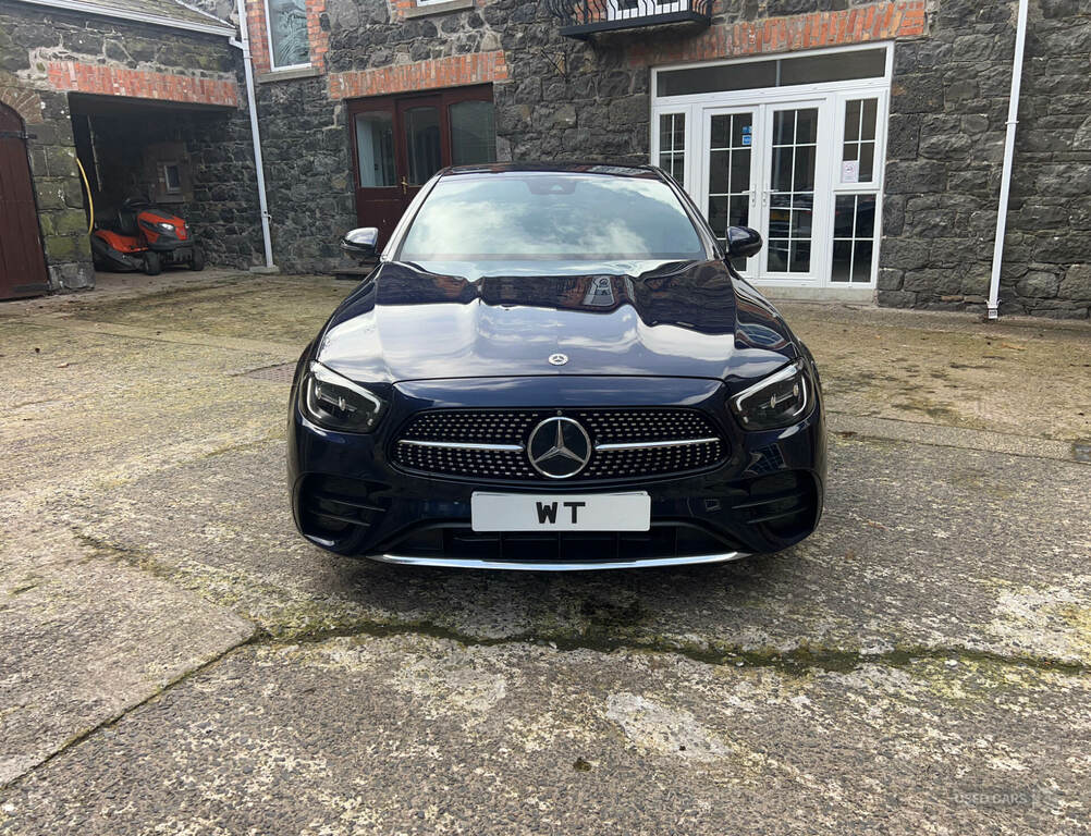 Mercedes-Benz E Class E220d 200 Amg Line Premium 9G-tronic KW72FOH Blue #6