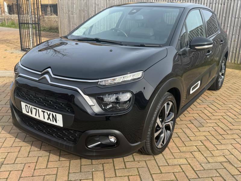 Citroen C3 1.2 Puretech Shine Plus Euro 6 Ss - 2021 7 OV71TXN Black #2