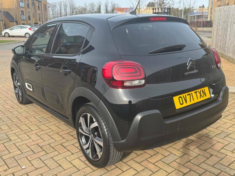 Citroen C3 1.2 Puretech Shine Plus Euro 6 Ss - 2021 7 OV71TXN Black #3