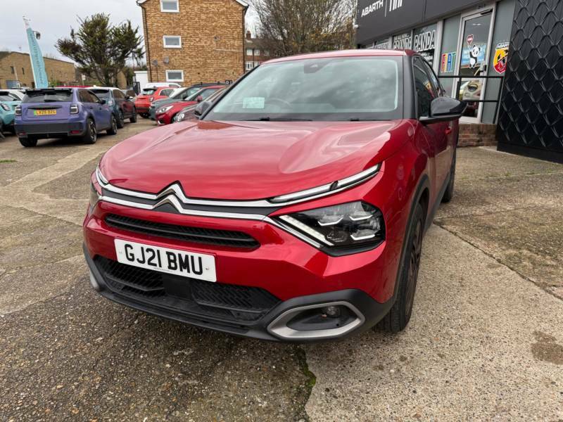 Citroen C4 1.2 Puretech Shine Eat8 Euro 6 Ss - 2021 2 GJ21BMU Red #3
